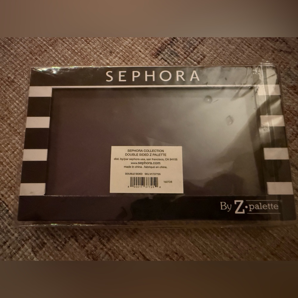 Double Sephora Z Palette Black and White